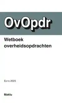 WETBOEK OVERHEIDSOPDRACHTEN