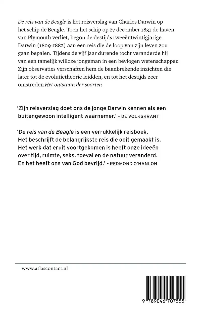 DE REIS VAN DE BEAGLE