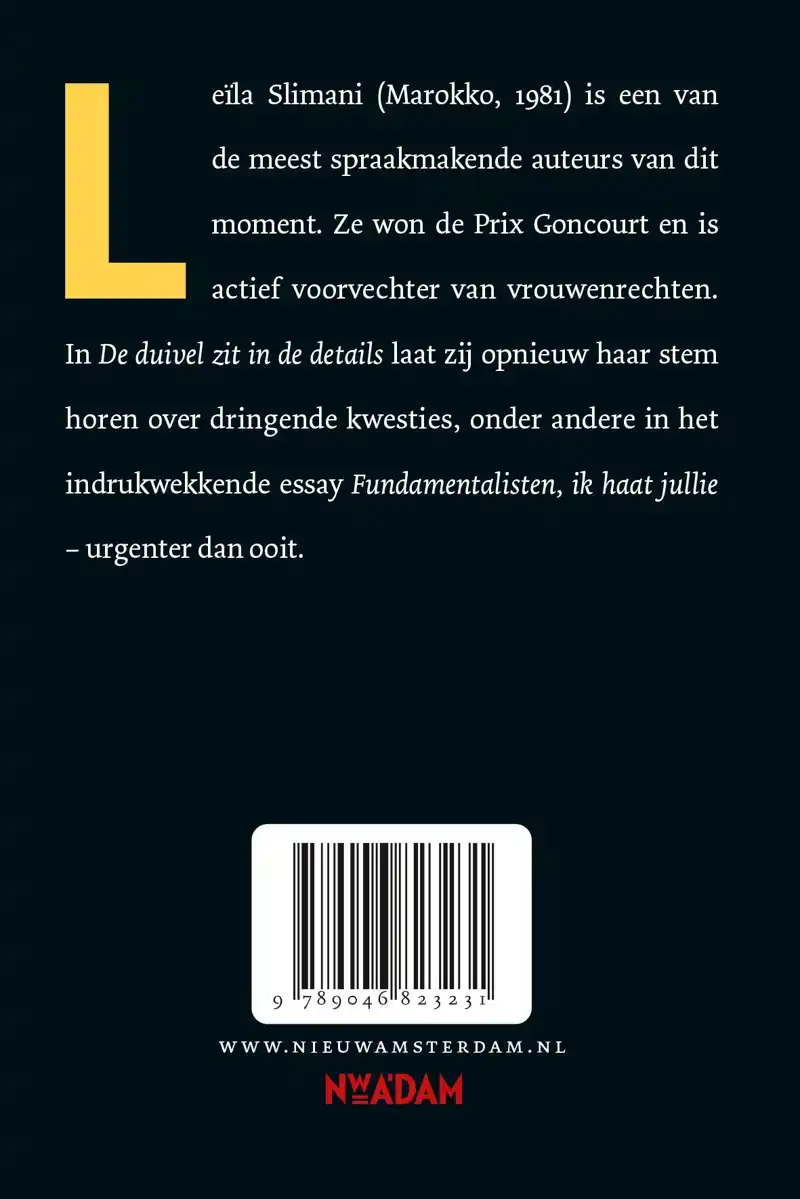 DE DUIVEL ZIT IN DE DETAILS