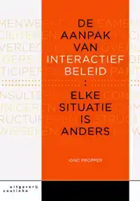 DE AANPAK VAN INTERACTIEF BELEID