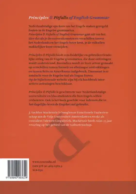 PRINCIPLES AND PITFALLS OF ENGLISH GRAMMAR