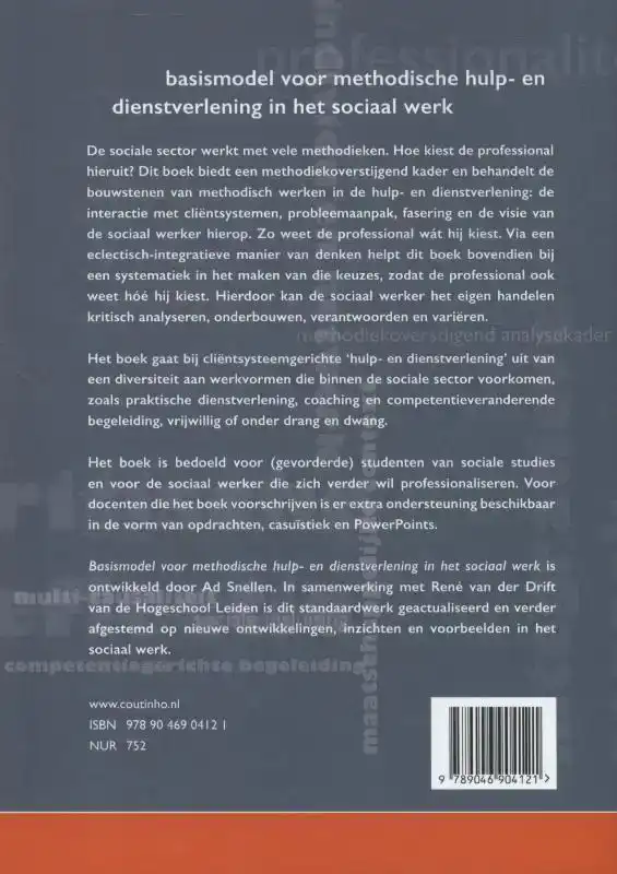 BASISMODEL VOOR METHODISCHE HULP EN DIENSTVERLENING IN HET S