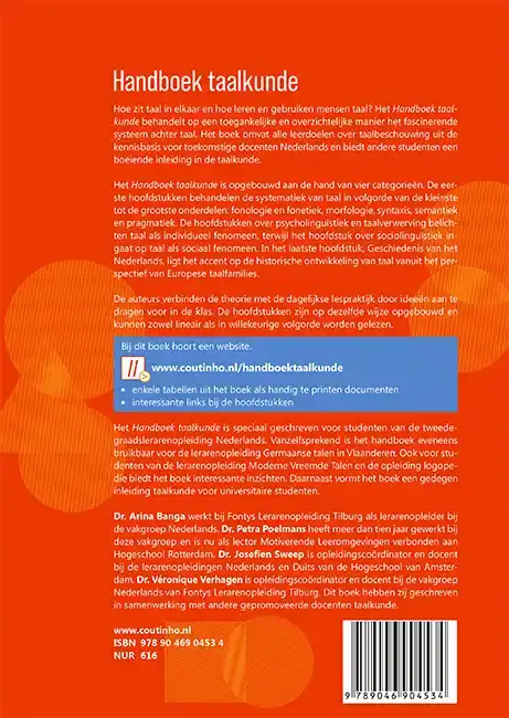 HANDBOEK TAALKUNDE