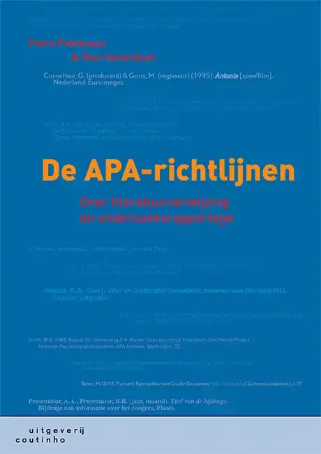DE APA-RICHTLIJNEN