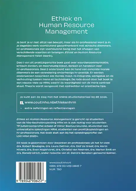 ETHIEK EN HUMAN RESOURCE MANAGEMENT