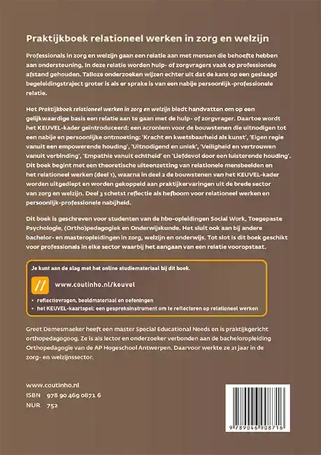 PRAKTIJKBOEK RELATIONEEL WERKEN IN ZORG EN WELZIJN