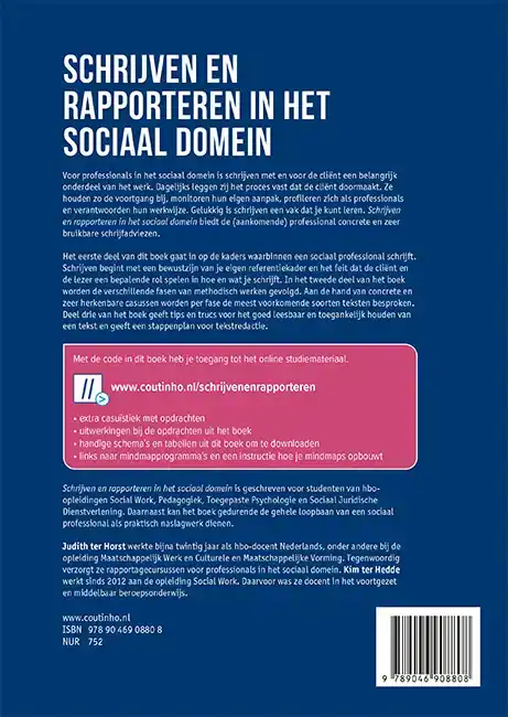 SCHRIJVEN EN RAPPORTEREN IN HET SOCIAAL DOMEIN