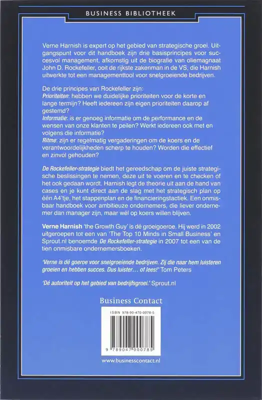 DE ROCKEFELLER-STRATEGIE