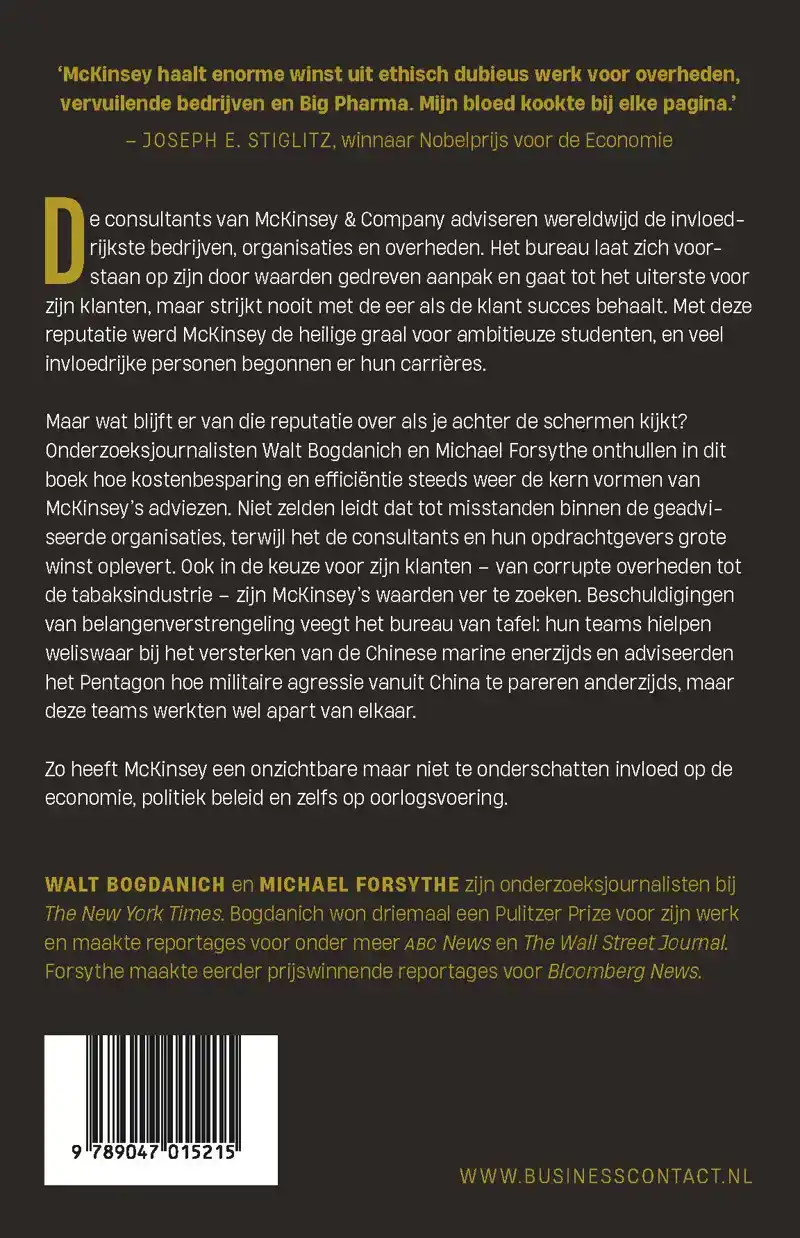 DE MACHT VAN MCKINSEY