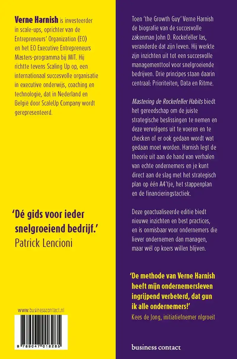 MASTERING DE ROCKEFELLER HABITS