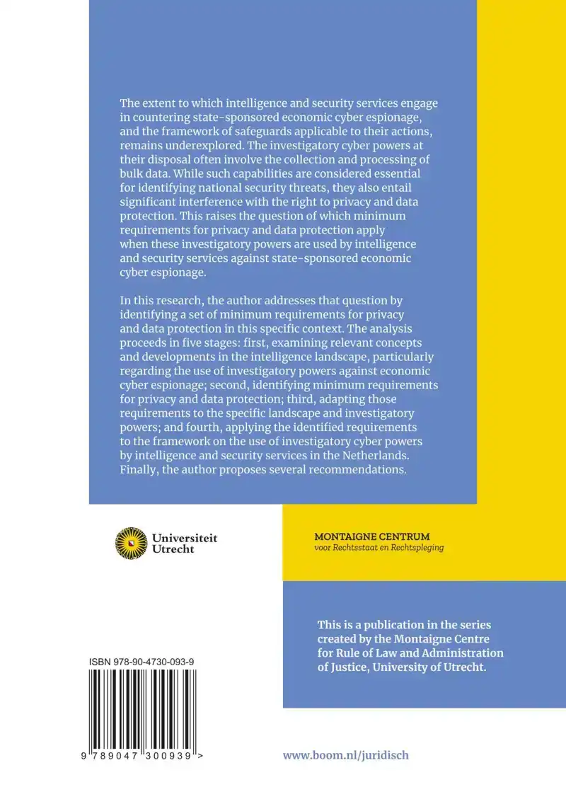 COUNTERING ECONOMIC CYBER ESPIONAGE AND THE RIGHT TO PRIVACY
