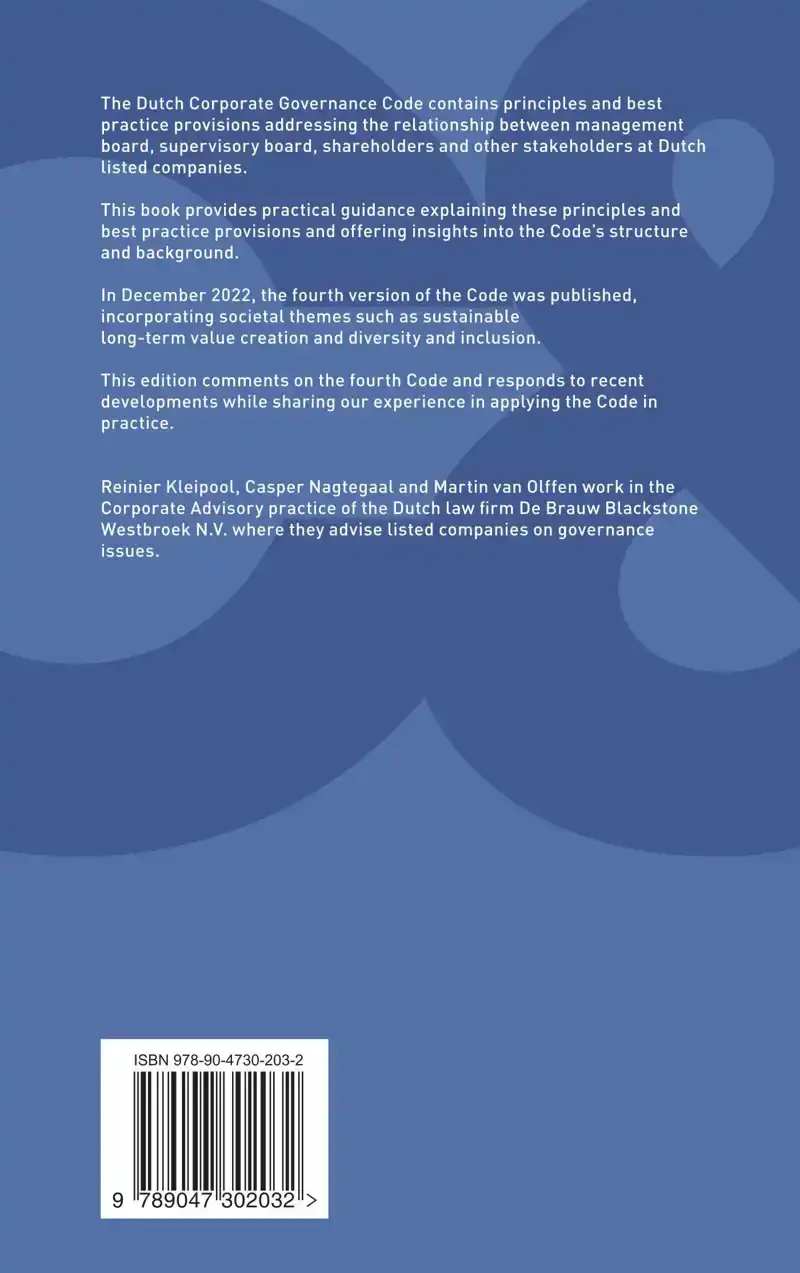 CORPORATE GOVERNANCE IN THE NETHERLANDS