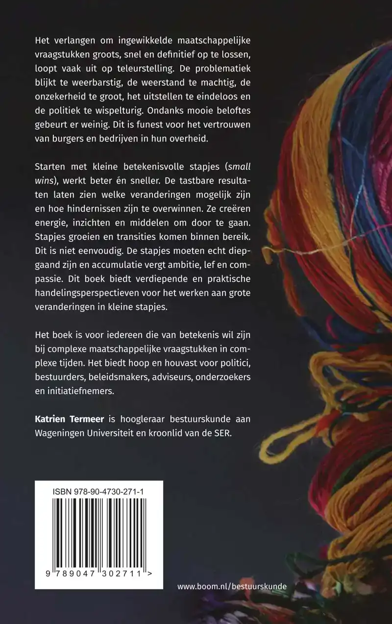 KLEINE STAPJES, GROTE VERANDERINGEN