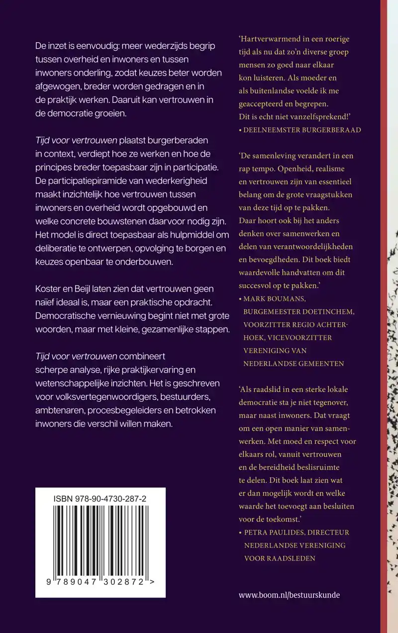 TIJD VOOR VERTROUWEN