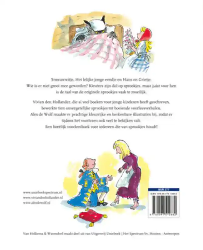 DE BEKENDSTE SPROOKJES VOOR KLEUTERS