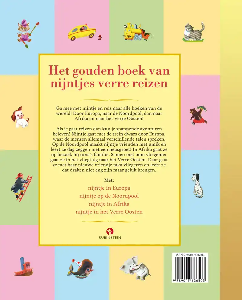 HET GOUDEN BOEK VAN NIJNTJES VERRE REIZEN
