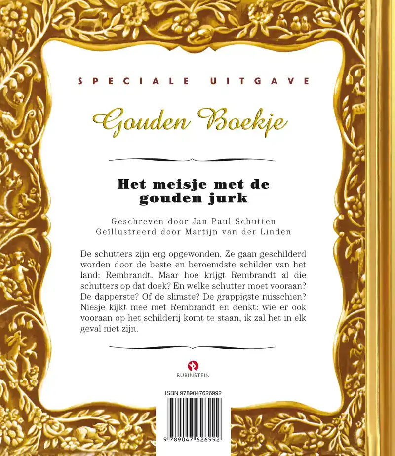 HET MEISJE MET DE GOUDEN JURK
