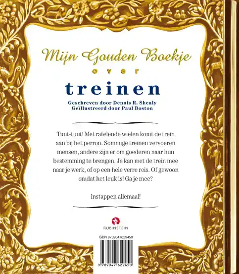 MIJN GOUDEN BOEKJE OVER TREINEN