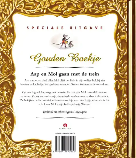 AAP EN MOL GAAN MET DE TREIN