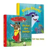 PAKKET MET IK BEN EEN KONIJN EN BABY SHARK