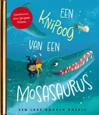 EEN KNIPOOG VAN EEN MOSASAURUS