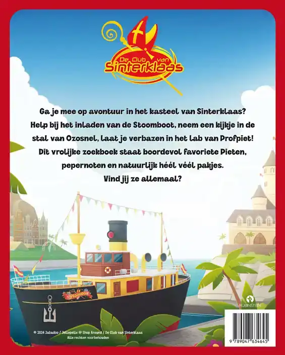 HET GROTE ZOEKBOEK VAN SINTERKLAAS