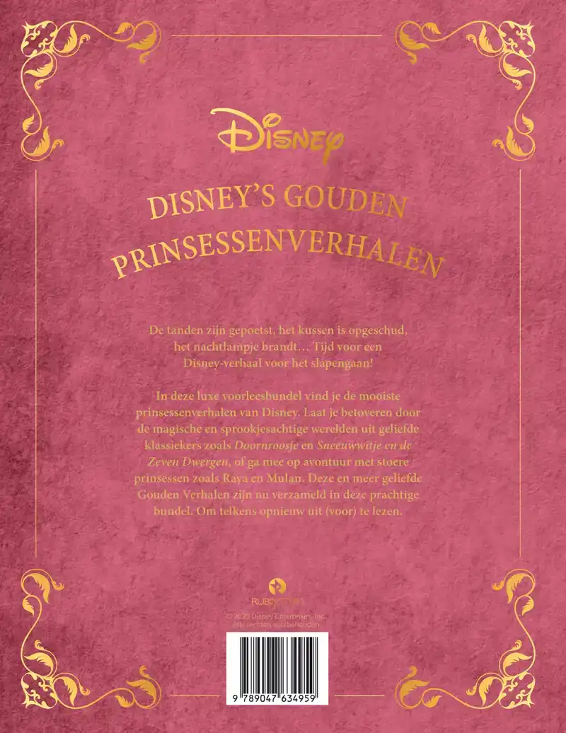 DISNEY'S GOUDEN PRINSESSENVERHALEN