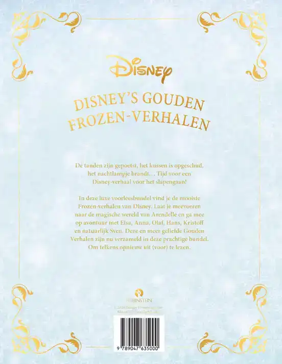 DISNEY'S GOUDEN FROZEN-VERHALEN