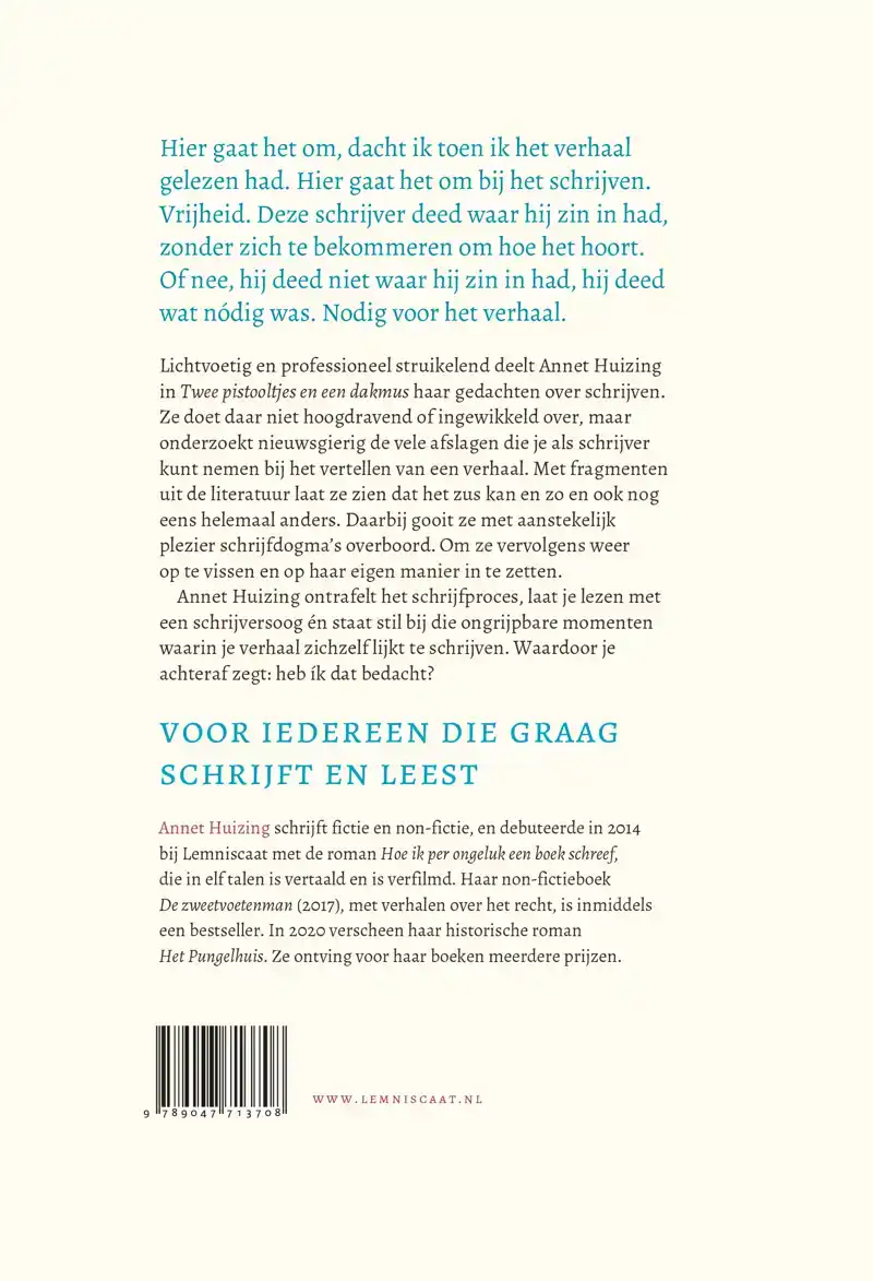 TWEE PISTOOLTJES EN EEN DAKMUS