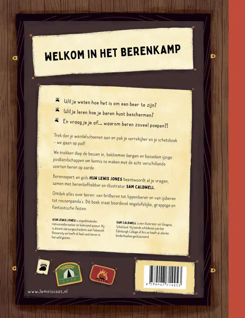 POEPEN BEREN IN HET BOS?