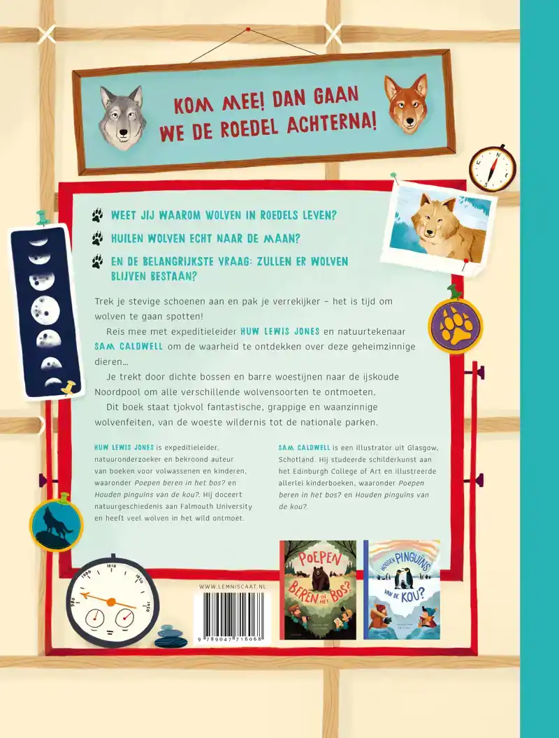 ZIJN WOLVEN BANG VOOR HET DONKER?