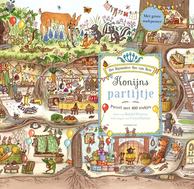 KONIJNS PARTIJTJE PUZZEL
