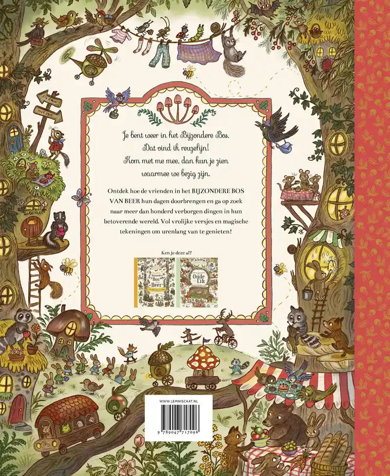 HET IS DRUK IN HET BIJZONDERE BOS VAN BEER