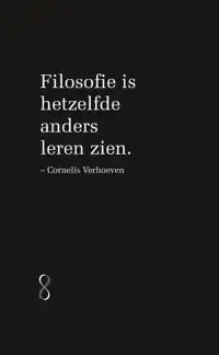 NOTITIEBOEKJE FILOSOFIE ZWART 5 EXEMPLAREN