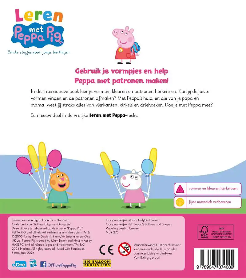 PEPPA'S PATRONEN EN VORMEN