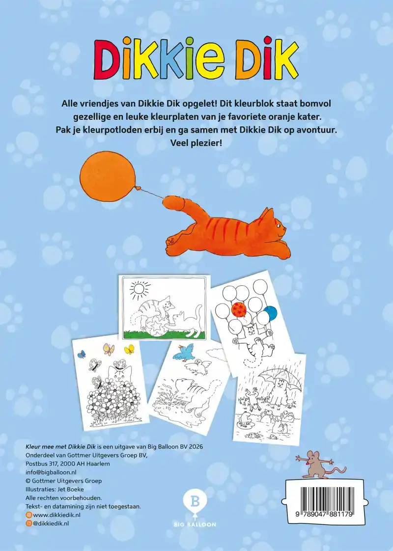 KLEUR MEE MET DIKKIE DIK