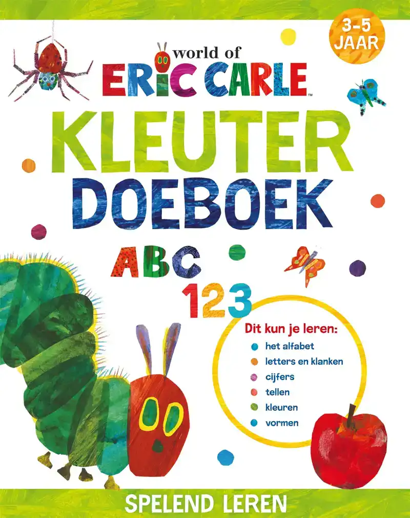 WORLD OF ERIC CARLE KLEUTERDOEBOEK