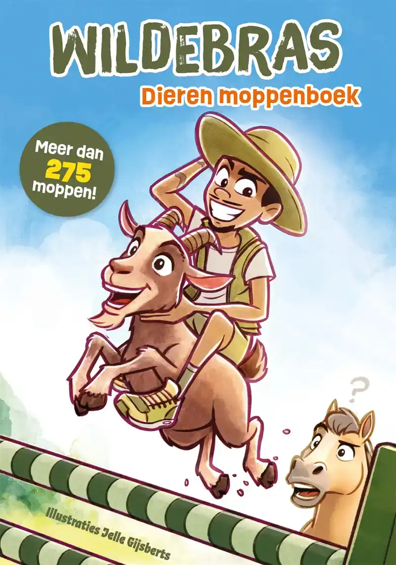 WILDEBRAS DIERENMOPPENBOEK