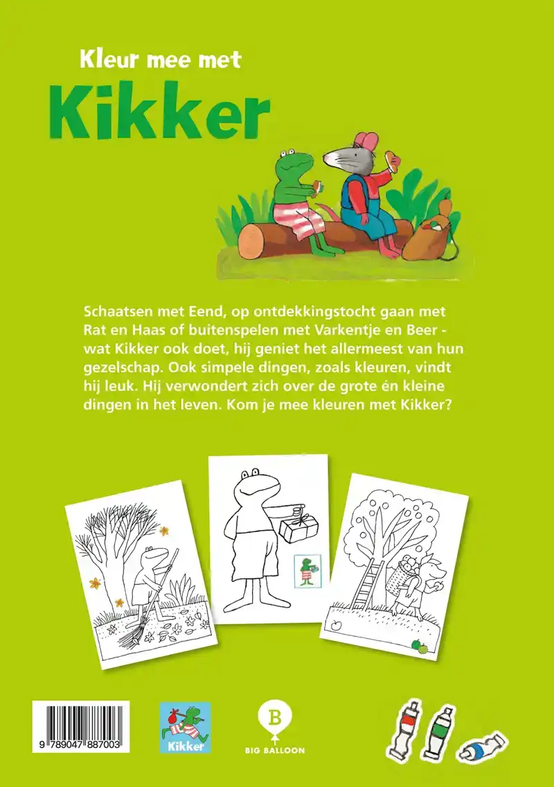 KLEUR MEE MET KIKKER