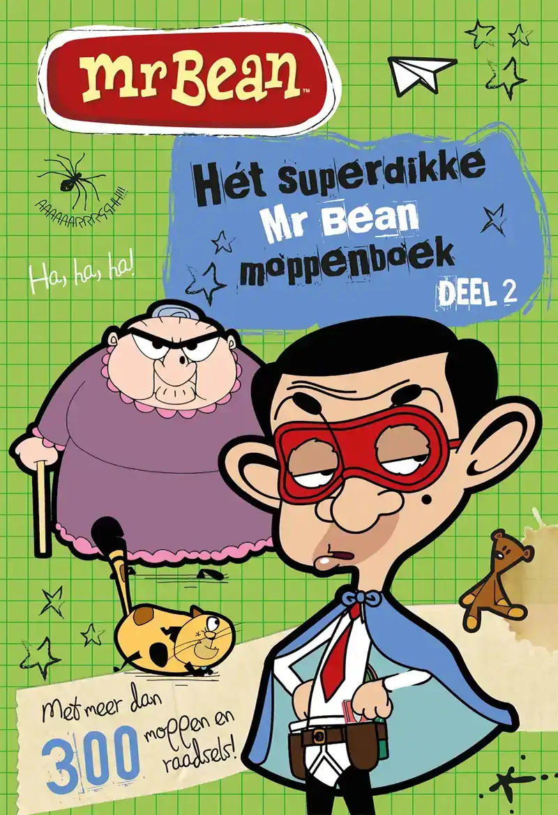 HET SUPERDIKKE MR BEAN MOPPENBOEK