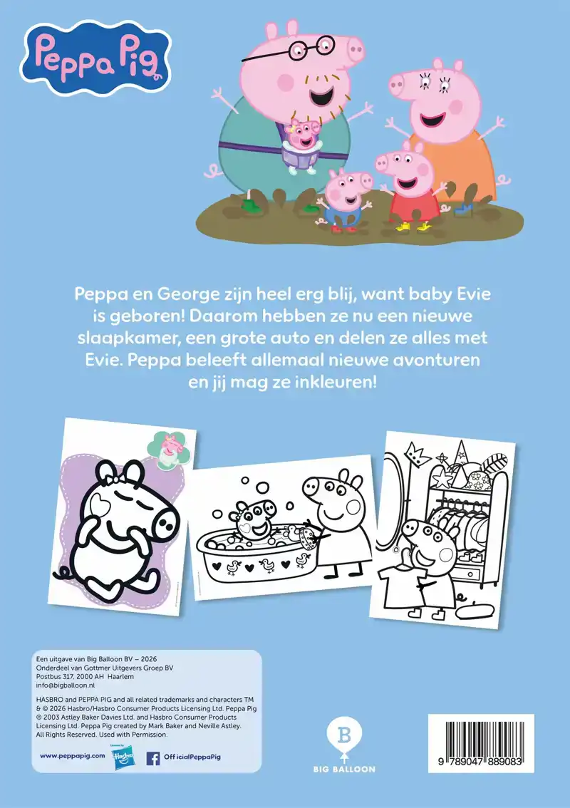 PEPPA GAAT KLEUREN