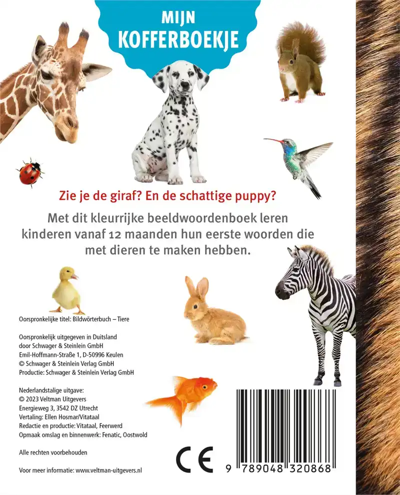 MIJN KOFFERBOEKJE - DIEREN