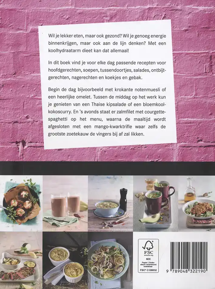 HET GROTE KOOLHYDRAATARME KOOKBOEK