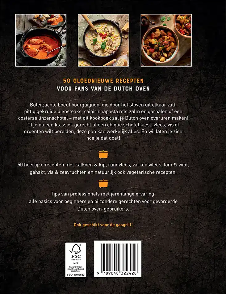 DUTCH OVEN - 50 GLOEDNIEUWE RECEPTEN