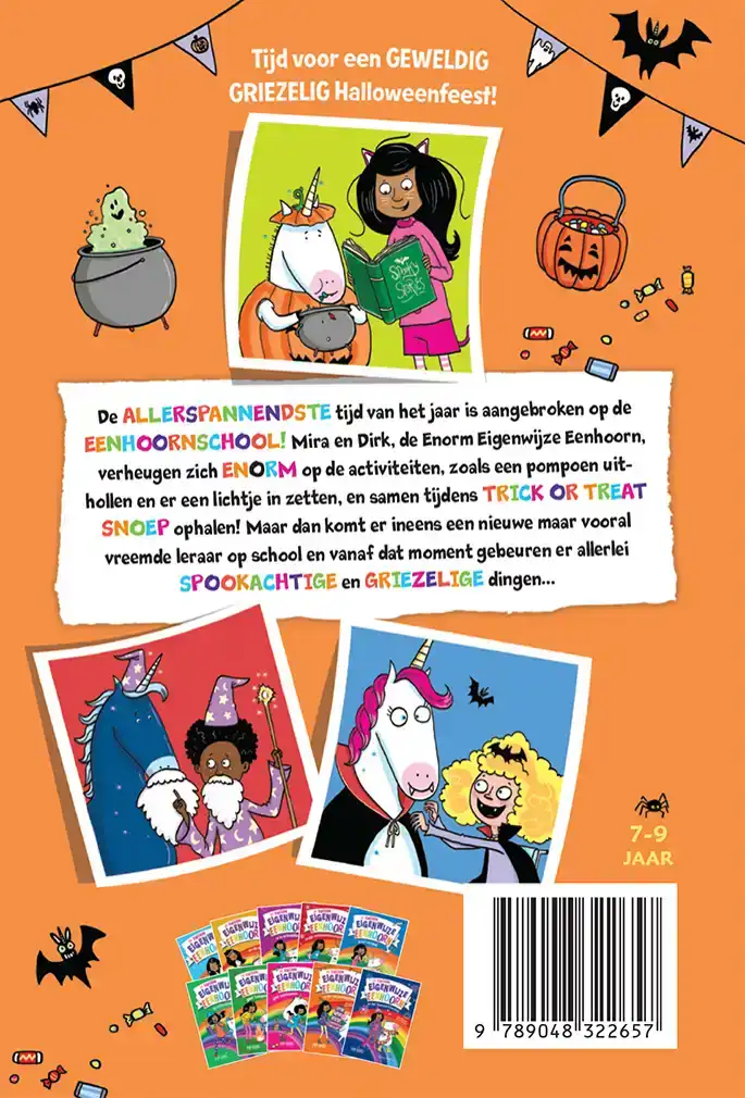 DE ENORM EIGENWIJZE EENHOORN EN DE SPOOKACHTIGE VERRASSING