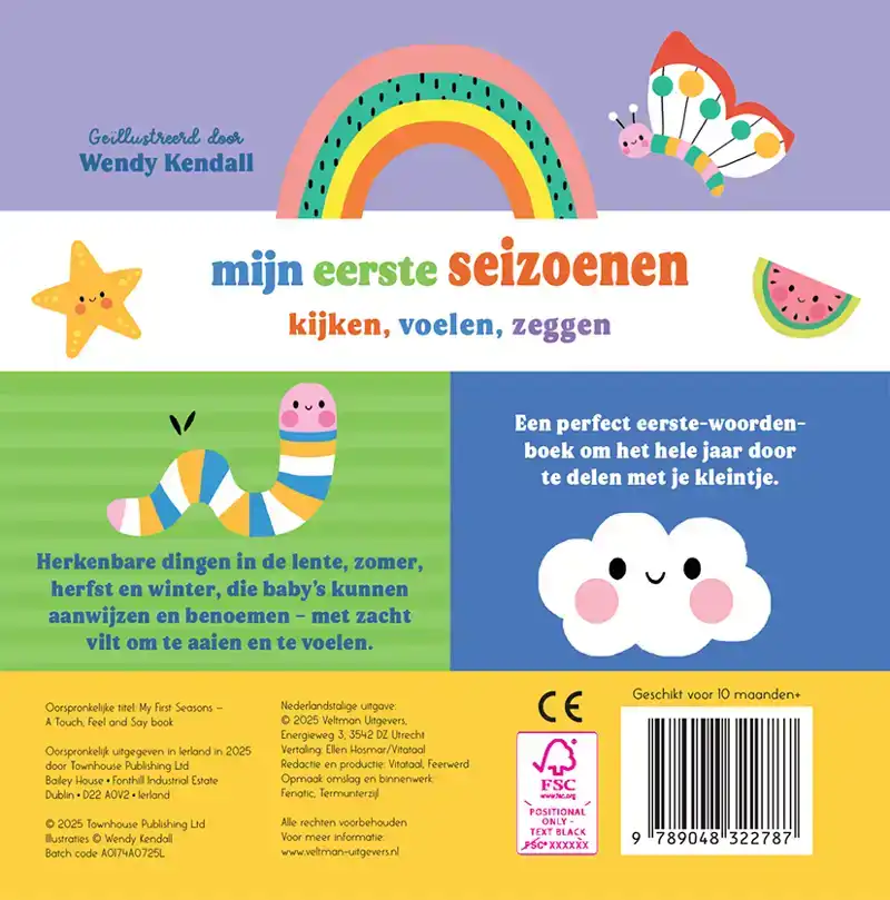 MIJN EERSTE SEIZOENEN - KIJKEN, VOELEN, ZEGGEN