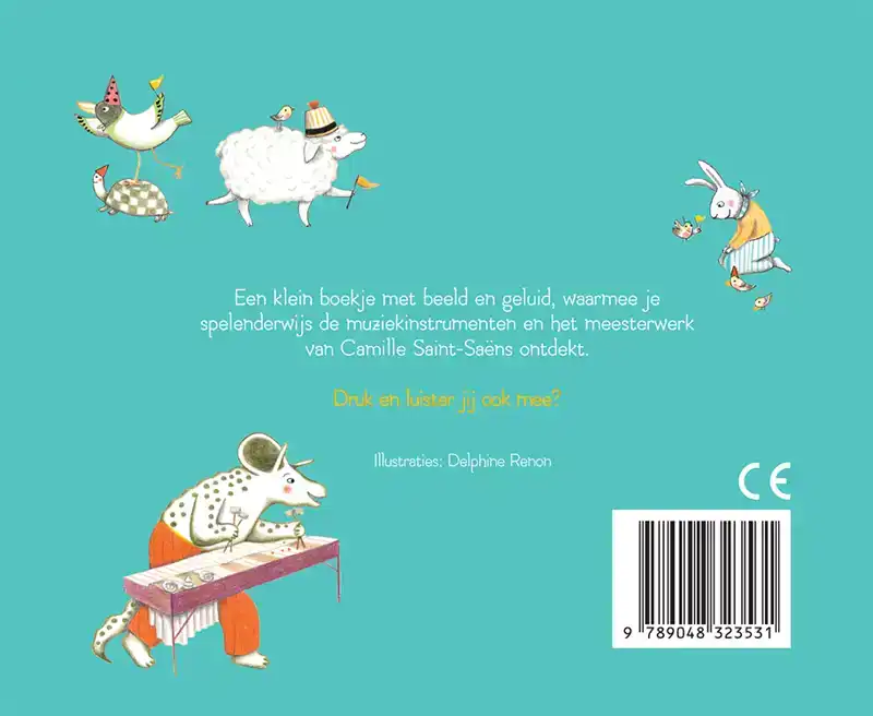 MIJN EERSTE KLASSIEKE-MUZIEKBOEK - CARNAVAL DER DIEREN EN HU