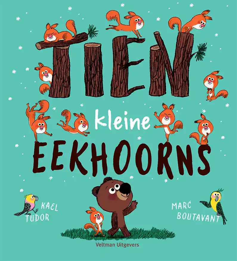 TIEN KLEINE EEKHOORNS