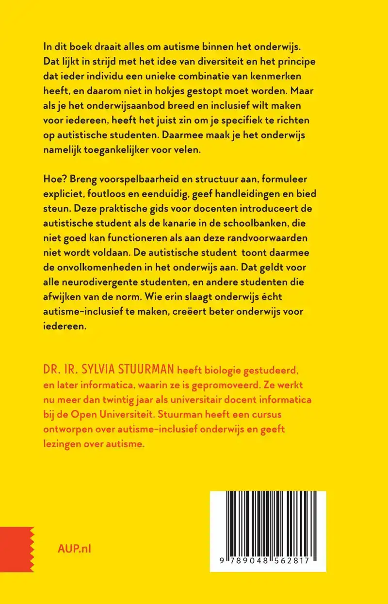 DE KANARIE IN DE SCHOOLBANKEN