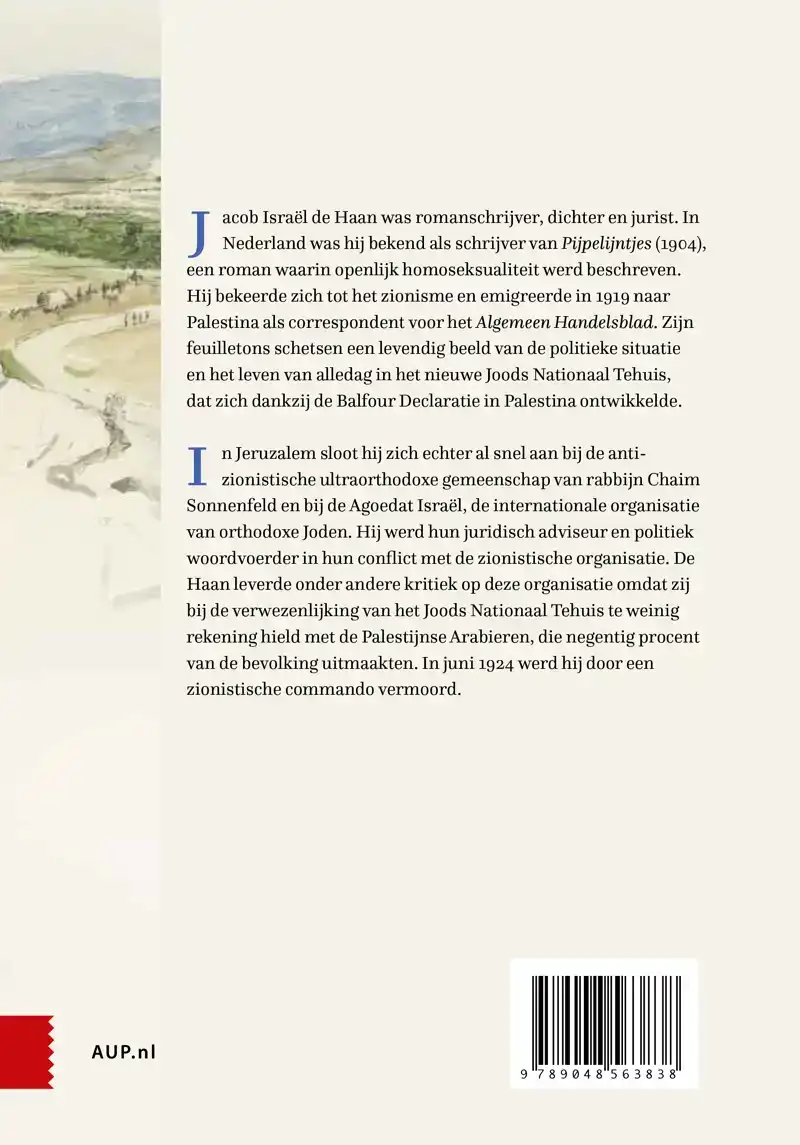 JACOB ISRAEL DE HAAN IN HET PALESTIJNSE LABYRINT, 1919-1924